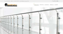 Desktop Screenshot of bogazicimetalurji.com