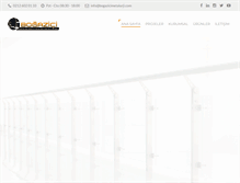 Tablet Screenshot of bogazicimetalurji.com